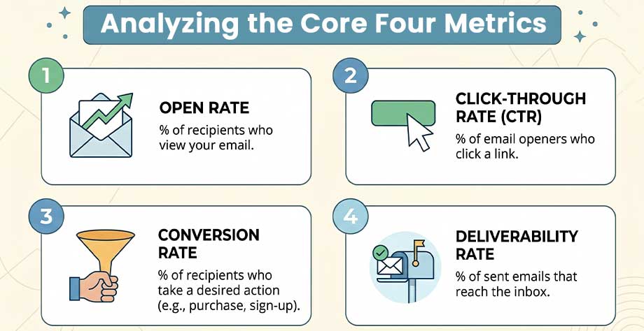 Analyzing the Core Four Metrics