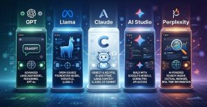 GPT vs Llama vs Claude vs AI Studio vs Perplexity