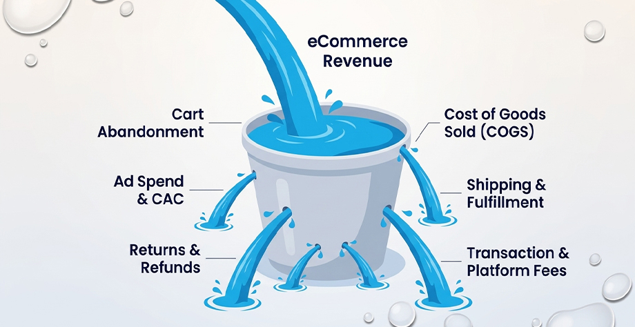 The Leaky-Bucket eCommerce Revenue Audit